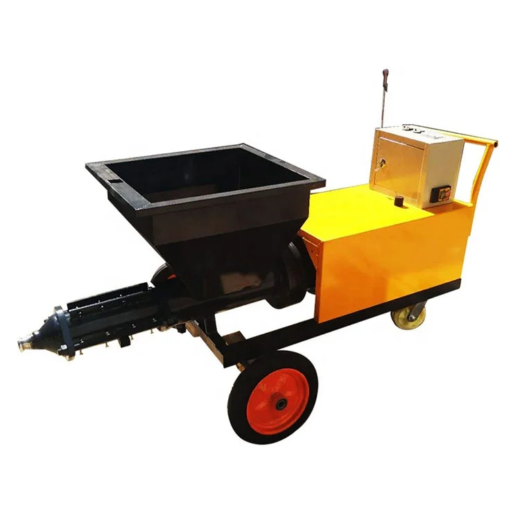 Factory supply Multi - function mortar spraying machine large flow interior and exterior coating aircraft