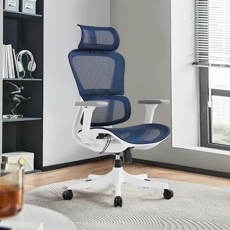 Wholesale manufacturer ergonomic luxury 3d full mesh ergonomic executive office chairs  boss desk chair