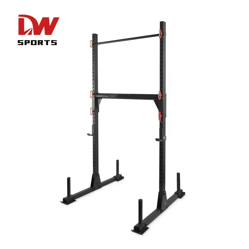 DW Спортивная силовая клетка с выдвижной штангой