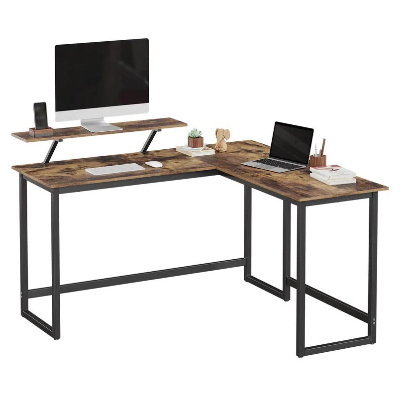 Угловой компьютерный стол в скандинавском стиле, игровой большой недорогой компьютерный стол L-образной формы для дома, офисные стулья