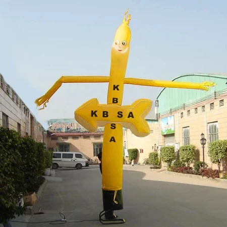 6m Tall Wholesale inflatable air dancer advertising air sky dancer with blower