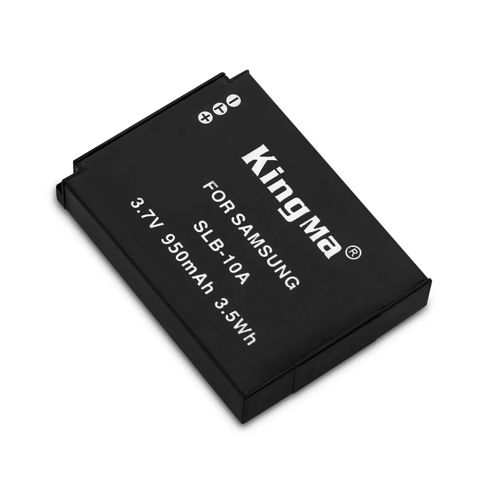  KingMa после одного сеанса зарядки литий-ионный 950 мАч батарея SLB-10A для Samsung ES55 ES60 PL51 PL55 L110 WB550