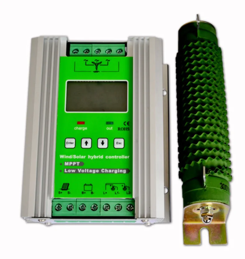 Tengyu Tech 12V 24V 300W 400W 500W 600W 800W 1000W 1500W MPPT breeze boost charging wind solar hybrid controller  hybrid
