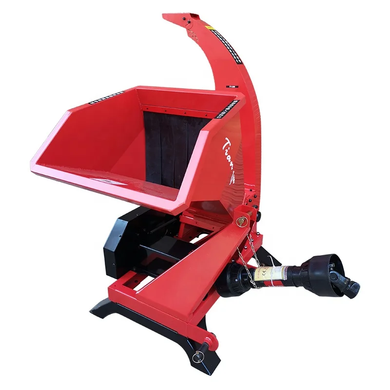 
Tractor 3-point Hook PTO Shredder Wood Chipper new design product high efficiency wood sawdust shredder 