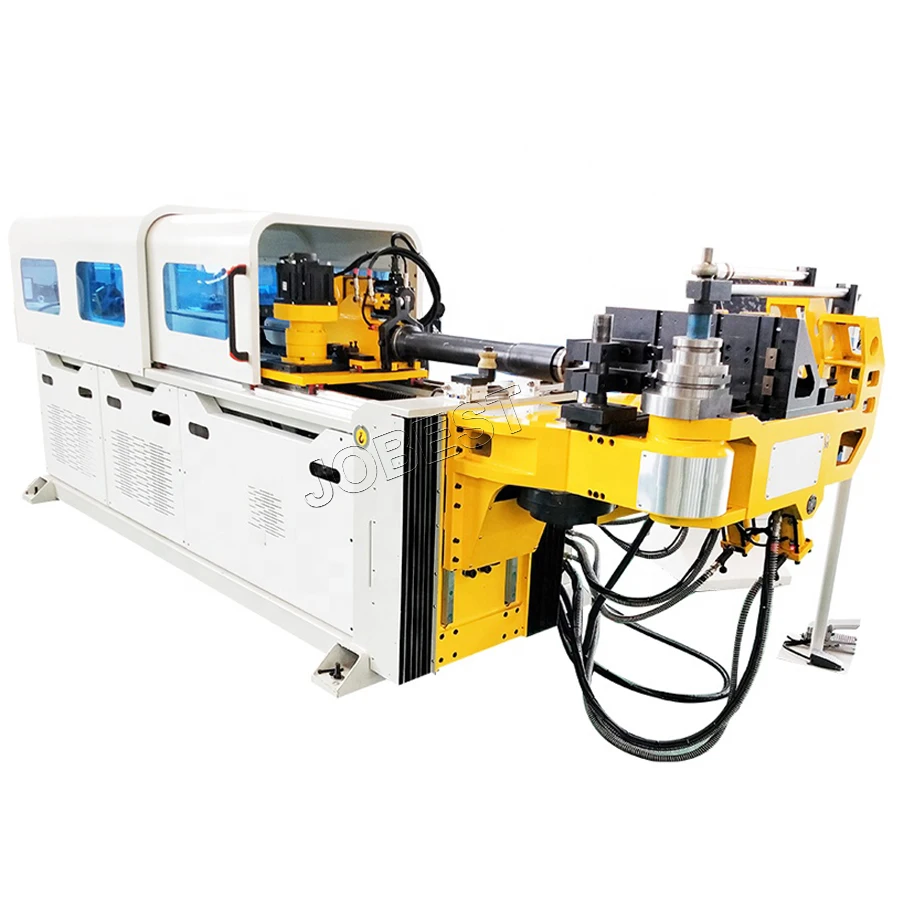 PLC Control Electric 4 Inch Mandrel Pipe Bender / CNC Pipe Tube Bending Machine