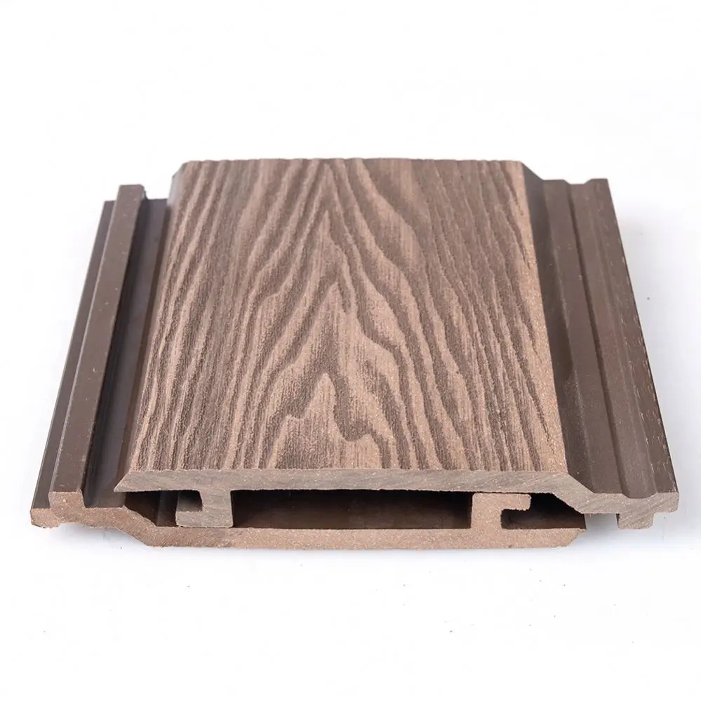 Manufacturers high quality decoration board popular hollow wpc wall panel
