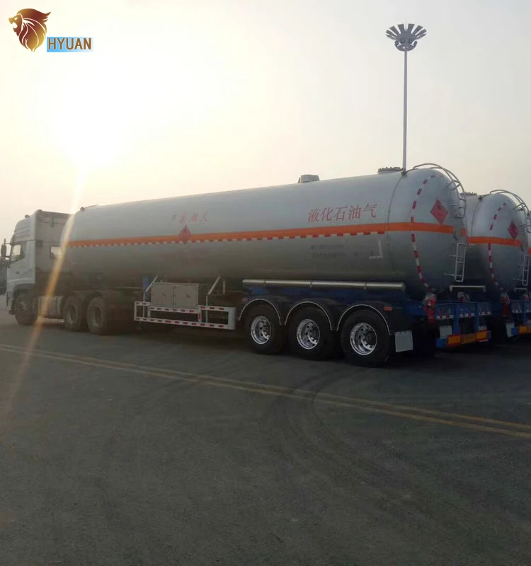 Used 3  Axles 56- 59m3  LPG 12R22.5  315R22.5  fuel tanker