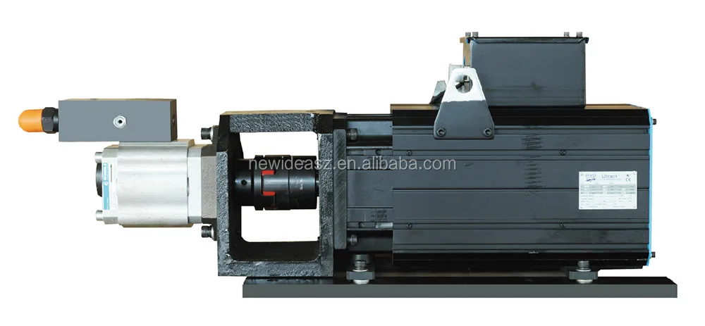 90 Ton High speed saving servo motor injection molding machinery