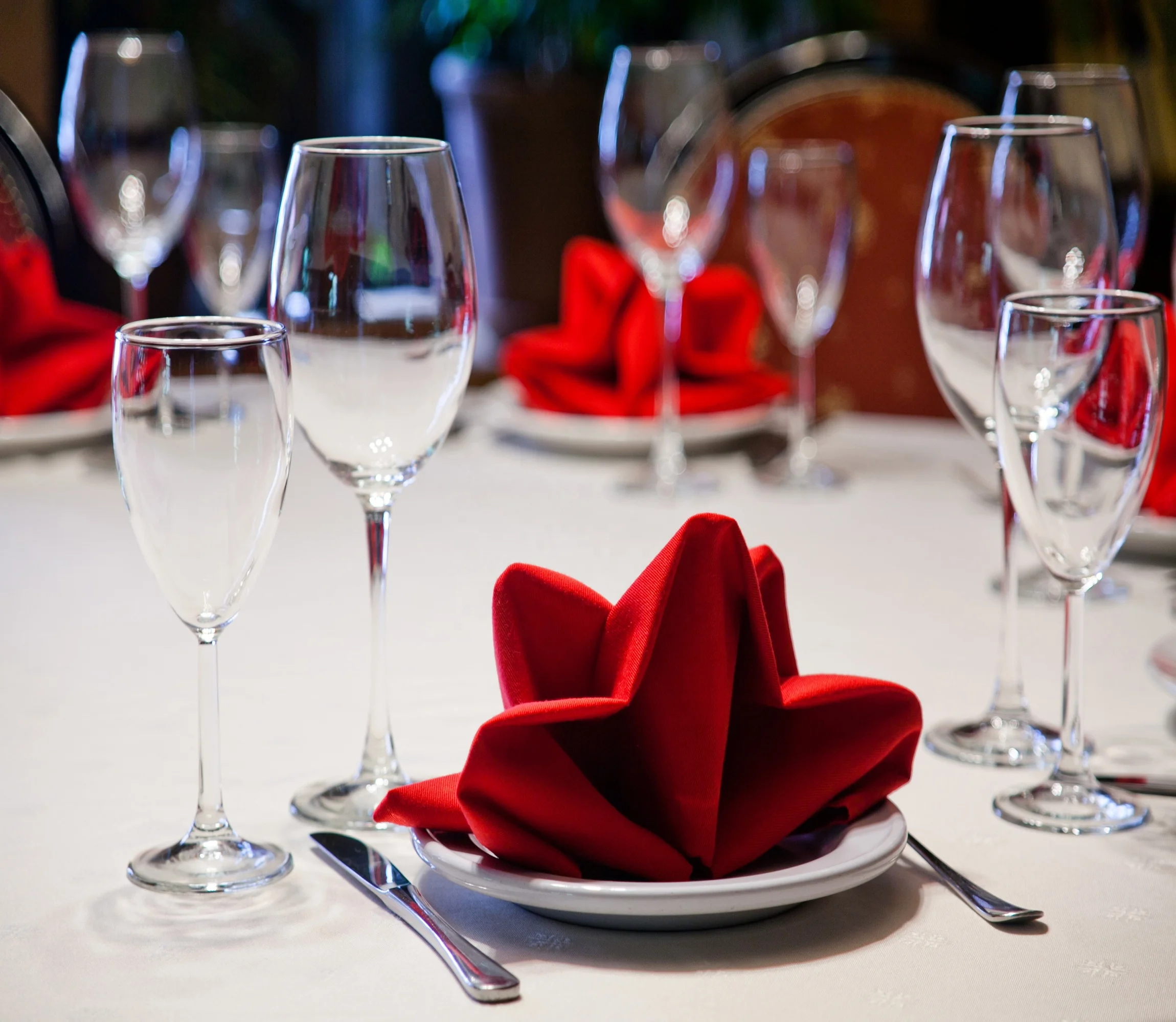 Multi Colors Polyester Reusable Cloth Table Napkins for Wedding Restaurant Hotel