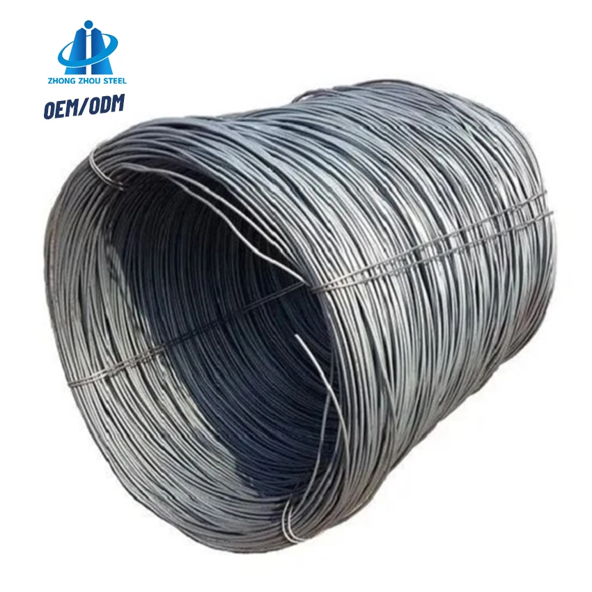 Best Selling ANSI Compliant Hot Rolled Low Carbon Spring Steel Drawn Wire Rods SAE1006 Carbon Steel wire rod