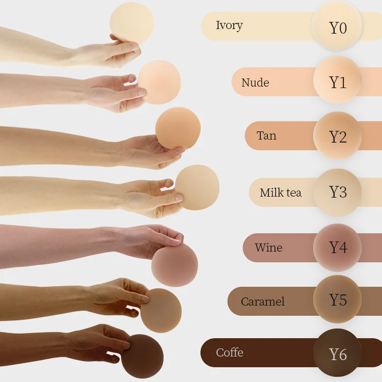 Stickiness Medical Grade Raw Silicone Breast Cover Sticker Women Nipple Cover