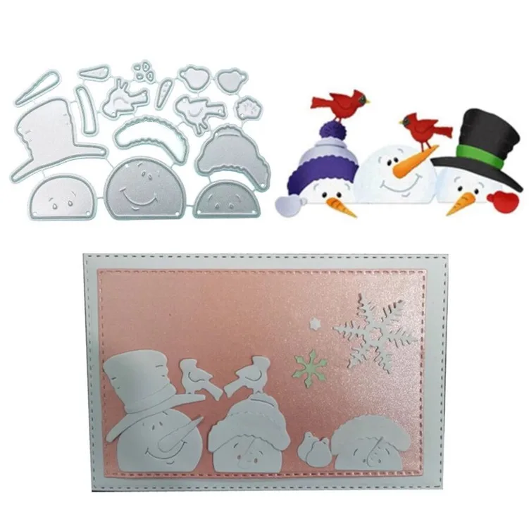 Christmas Animals DecorationTemplate Diy Molds Paper Cutter Metal Cutting Dies