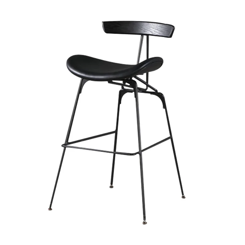 Back support 2024 cheap bar chairs for bar table kitchen usage hotel furniture