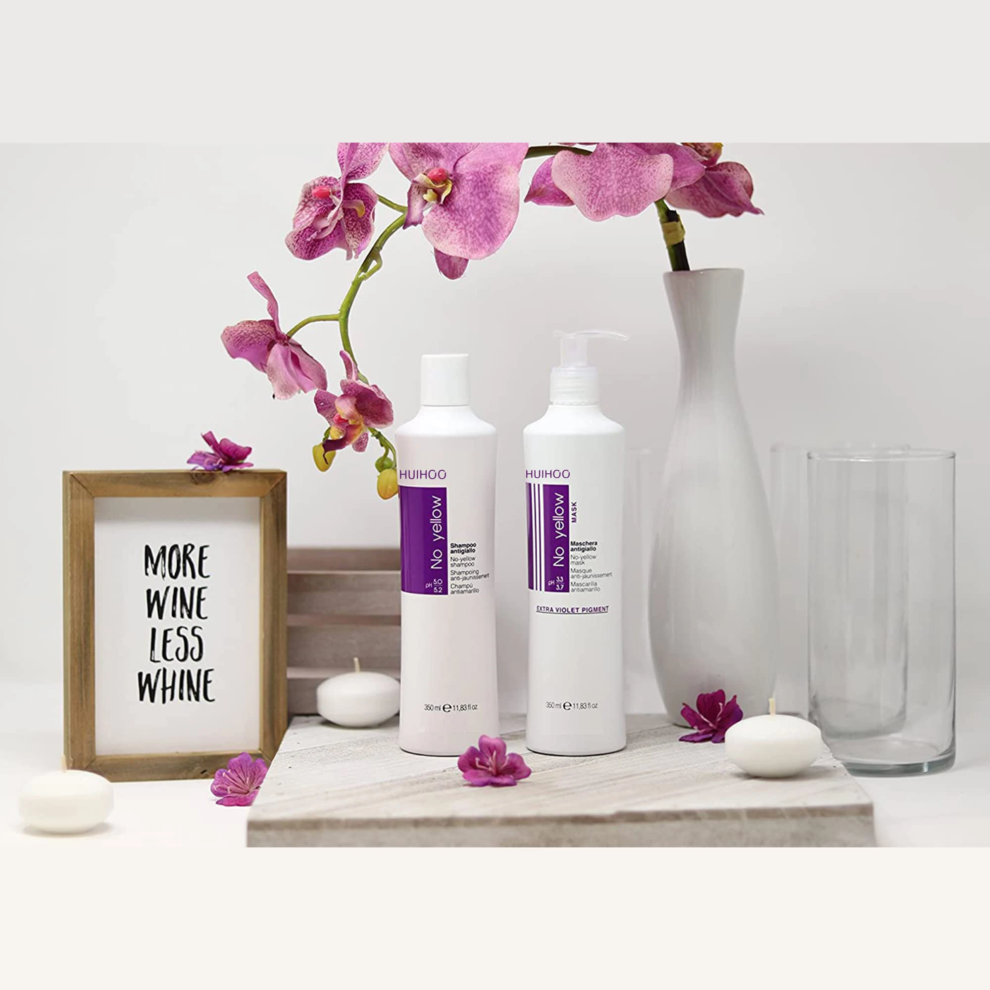 High Quality Factory Sale Color-Protecting Blue Shampoo Brunettes Brassiness Control Color-Correcting Shampoo