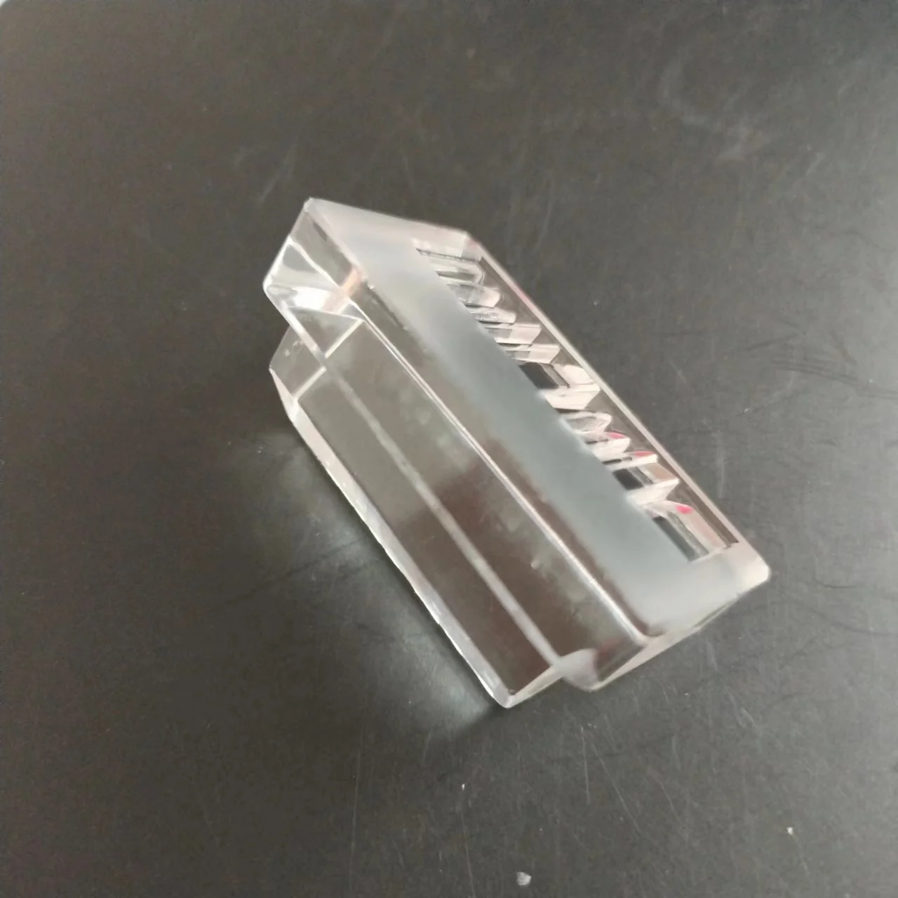 China Factory Aspheric Optical Borosilicate Glass Airport Runway Led Light Prisms Glass Lens