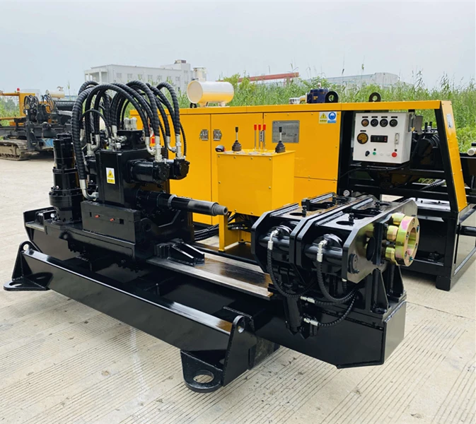 Horizontal Directional Drilling Narrow Space Fiber Pulling Machine