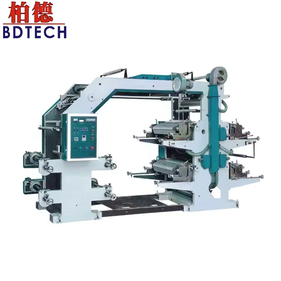 YT4800 4 цвета саше для воды печатная машина Flexo саше для воды