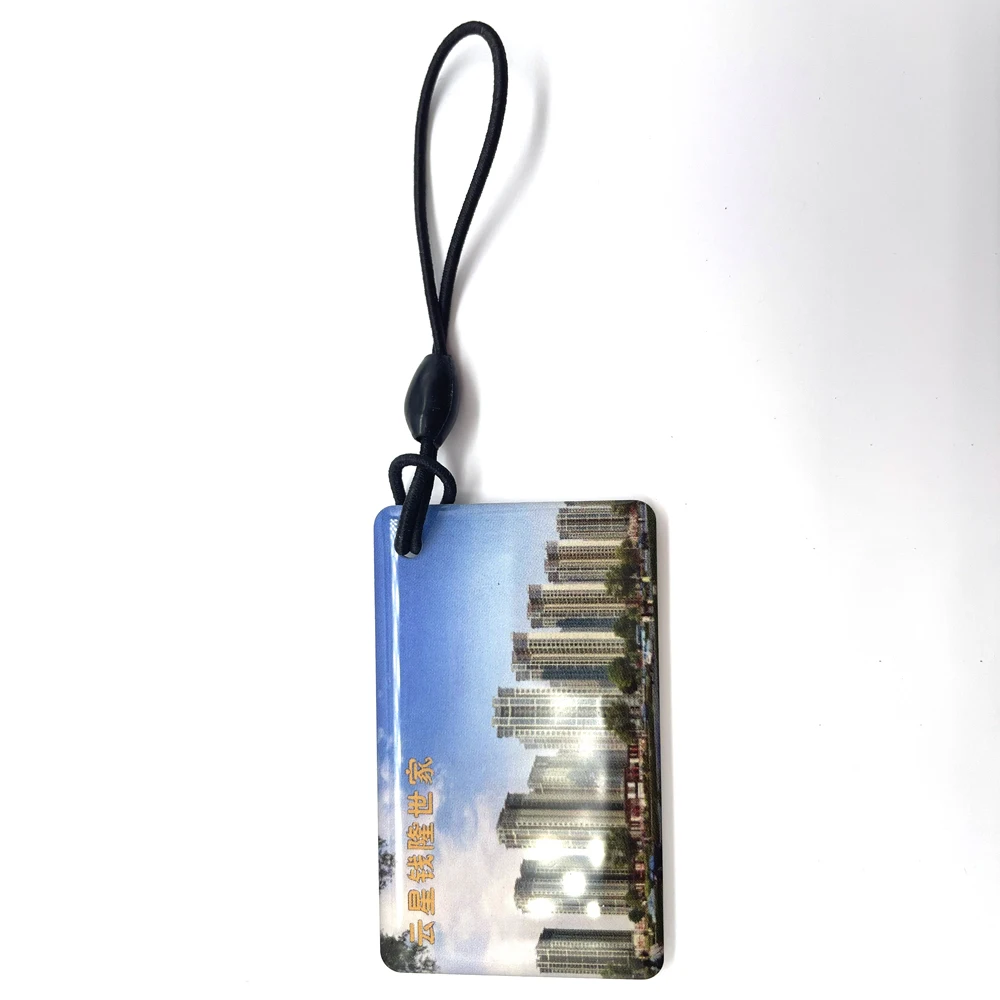 NFC Glue card 13.56 MHz NFC213 Chip Custom Printing NFC RFID Epoxy Card