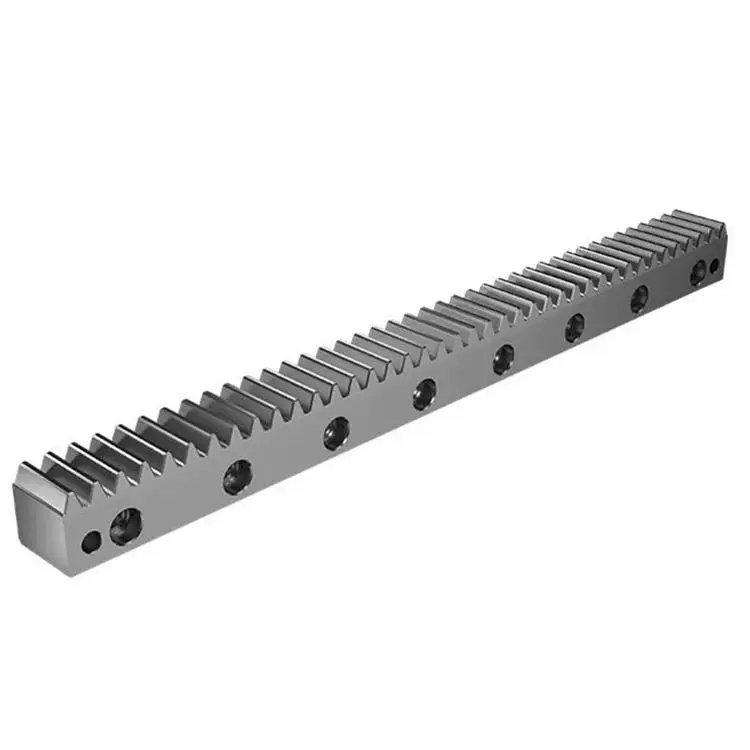 High Quality Industrial Engraving Spur Helical M1 M1.5 M2 M2.5 M3 M4 M5 M6 M8  Steel Gear Rack