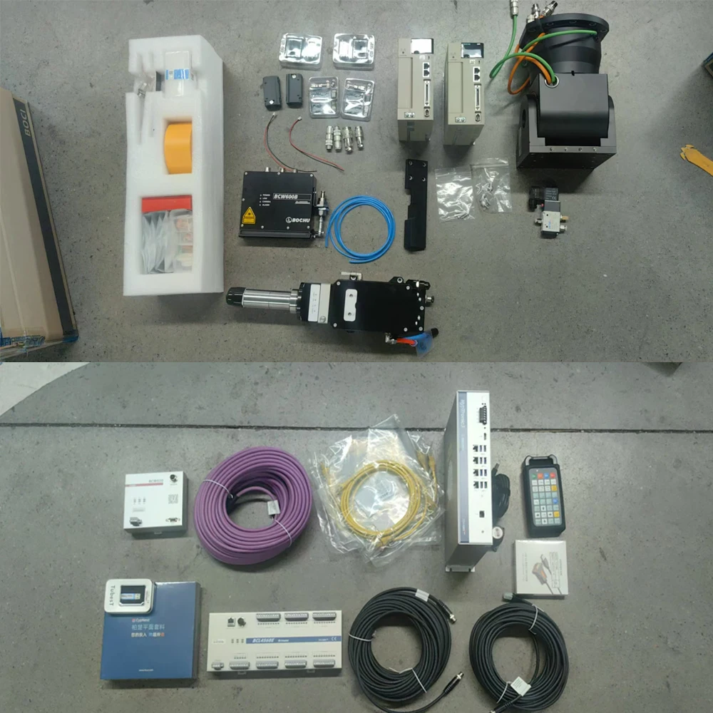 BOCHU structural steel controller FSCUT9200 and laser cutting head 15kw BLT441T or 20kw BLT461T BC axes