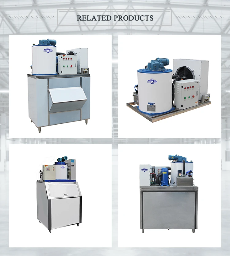 Factory Wholesale Flake Ice Machine Cheap Automatic Ice Maker Machine Applied To Keep Fresh