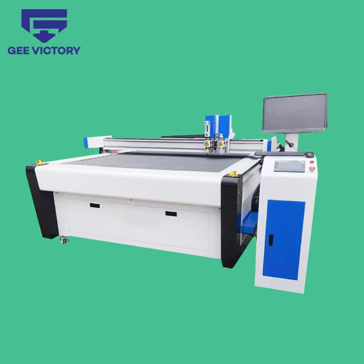 Customized Automatic Cnc Oscillating Knife Fabric Textile Garment Leather Multilayer Cutting Machine