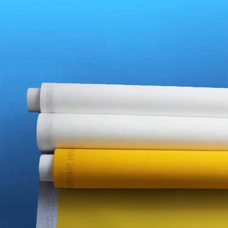 Factory wholesale 100% Polyester silk screen printing wire mesh plain weave screen printing silk mesh printing wire mesh screen