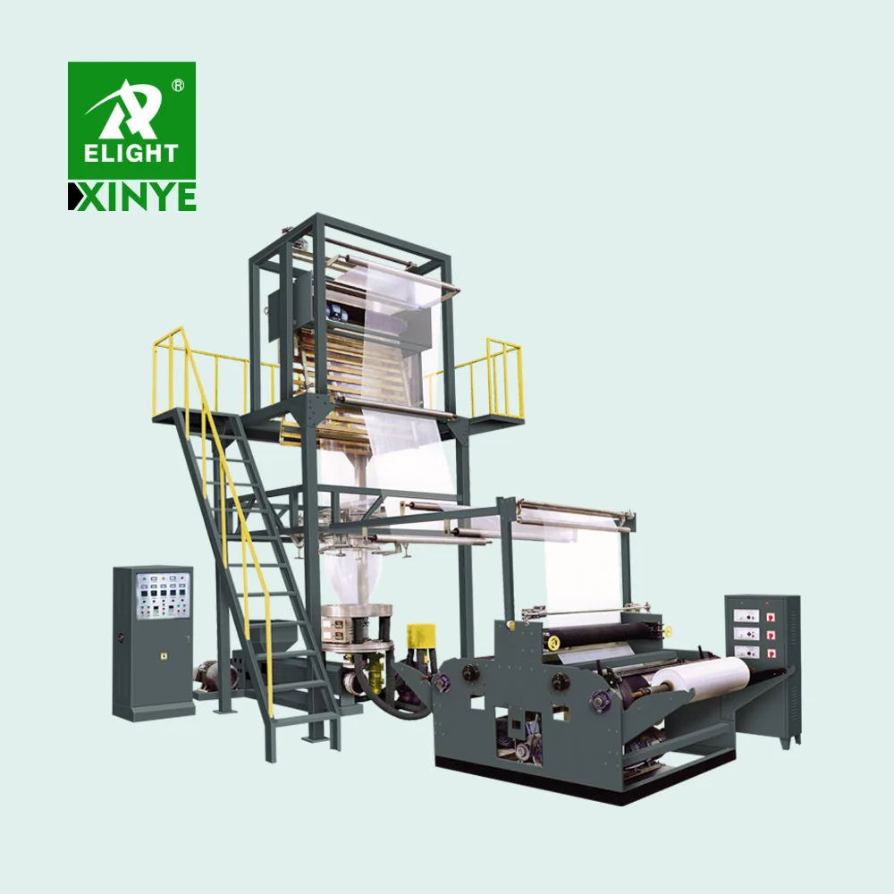 Factory custom made hdpe ldpe plastic film blowing machine price