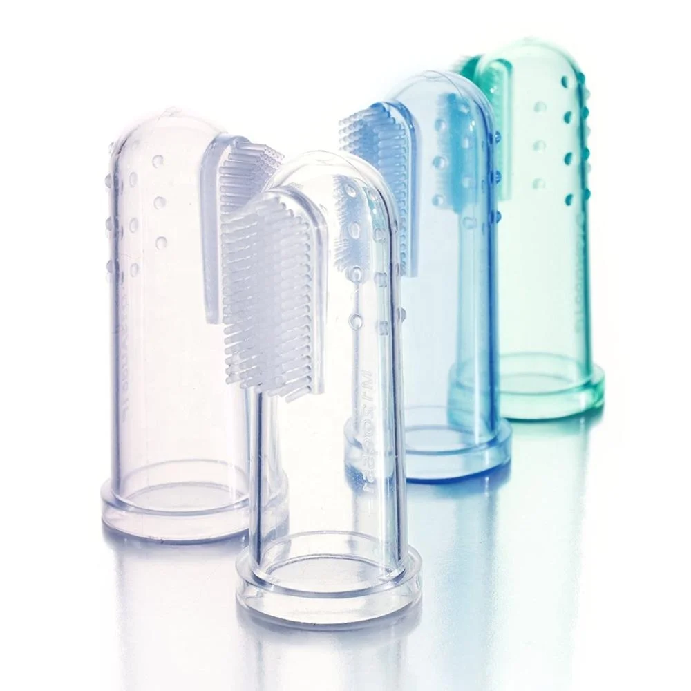 Силиконовая зубная щетка для младенцев