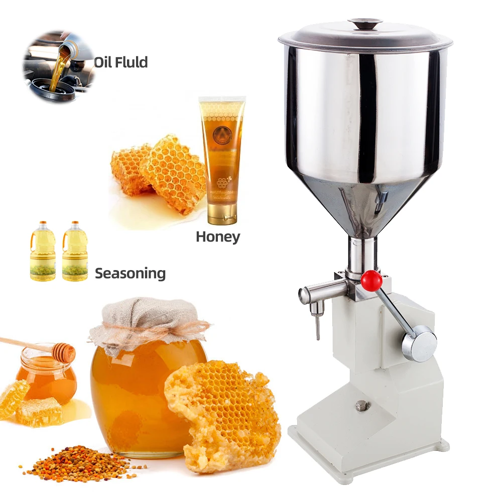 Bespacker A-03 5-50ml Manual Liquid Filling Machine Stainless Steel Filling Machine For Cream Shampoo Cosmetic Bottler