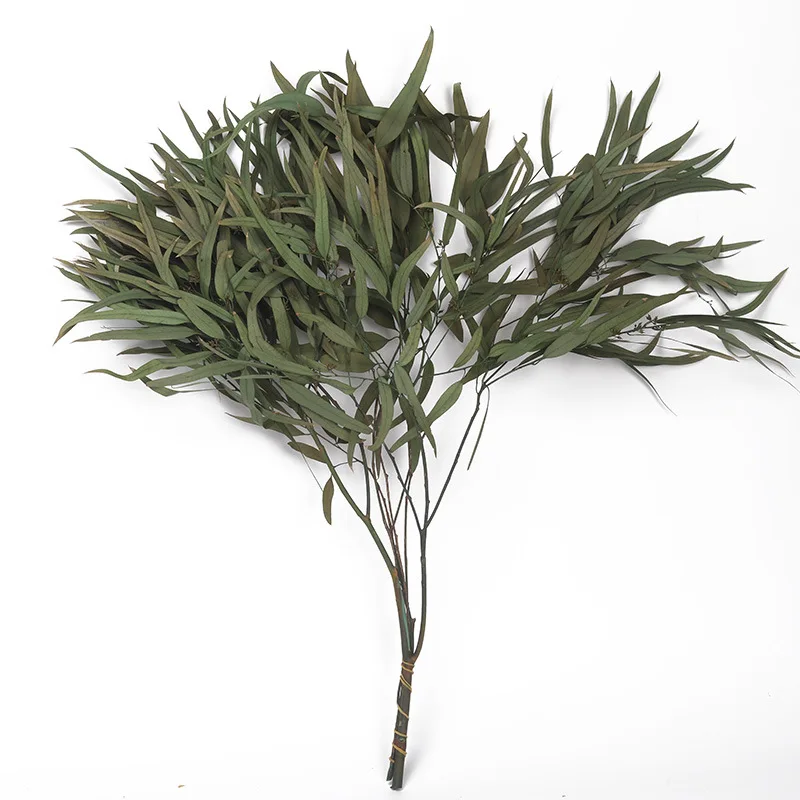 Boho Flower Arrangement  Dry Flower Eucalyptus Dried  leaves For Dried flower Bouquet