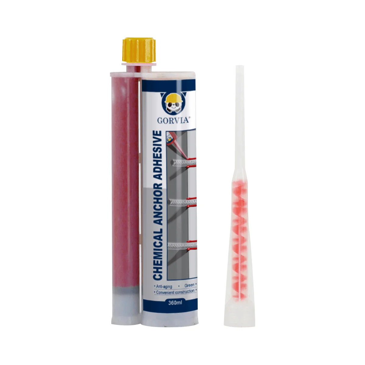 GORVIA Injectable Epoxy Resin Glue Structural Steel Chemical Anchor Adhesive