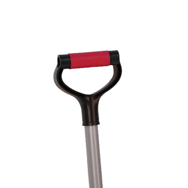 Plastic Car Shovel Snow Shovel with transparent head with Metal Handle 10 1/2IN