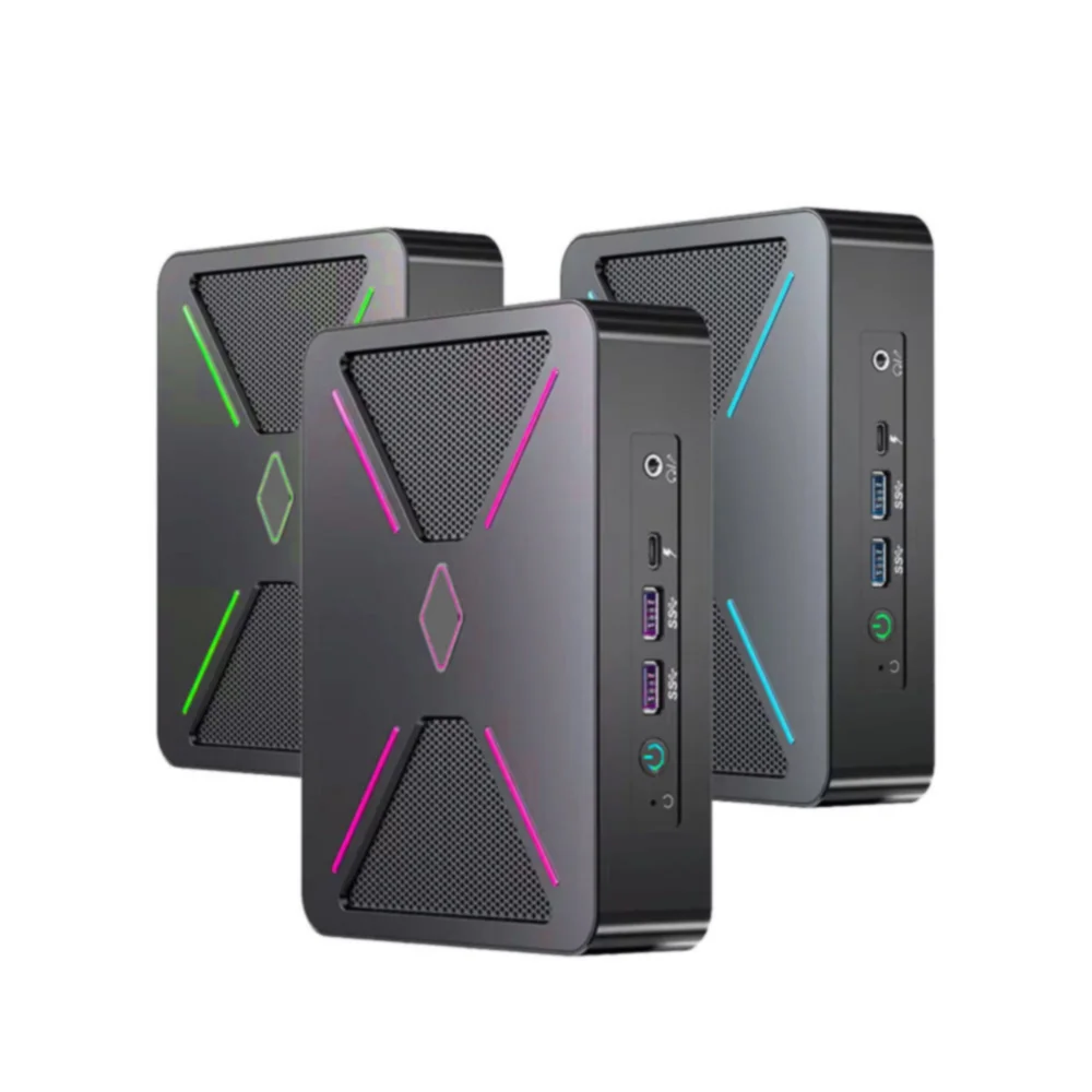 AK2 Plus Mini PC Intel 12th Gen Alder Lake- N100 Mini Tower Computer Mini Computer window 11 Support 4K HD