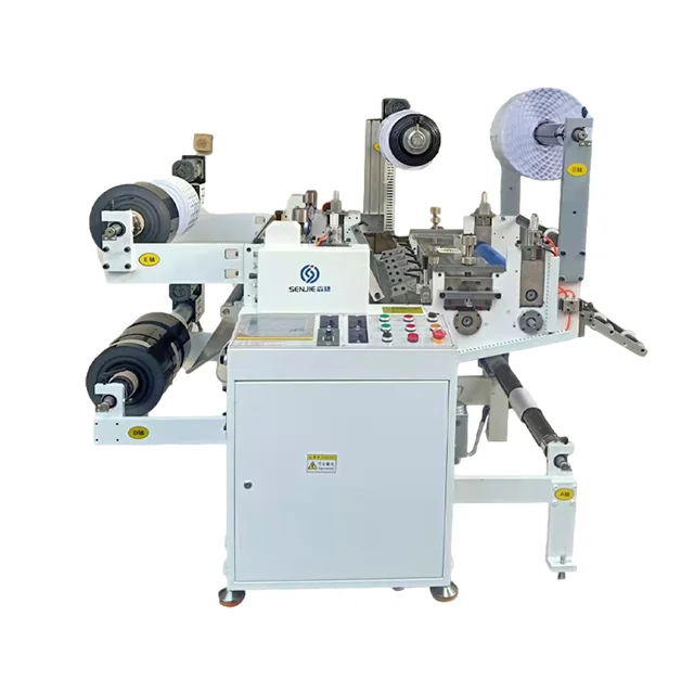 Customized Manufacturers Supply Silicone Roll Material Automatic Foil Cutting Machine Slitting Packing Machine
