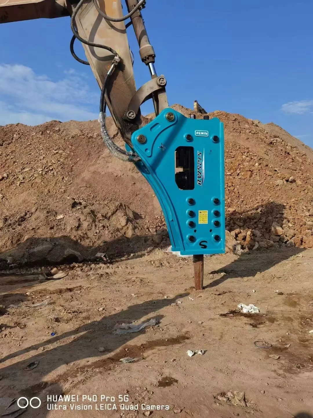 High Efficient High Quality Hydraulic Hammer Rock Breaker Mining Breaker with chisel diameter of 205 mm