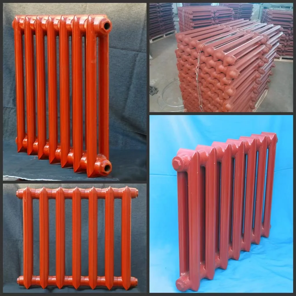 China factory red color cast iron radiator MC90