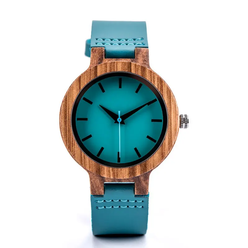 DODO DEER D08 blue wooden watch male couple cross-border e-commerce student wooden watch female creative gift watch