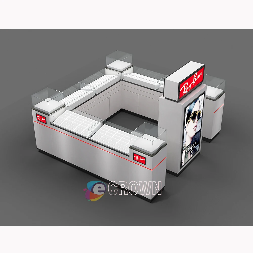 Factory Charming 3d Free kiosk design Mall Uk & Australia mdf And optical kiosk design ODM