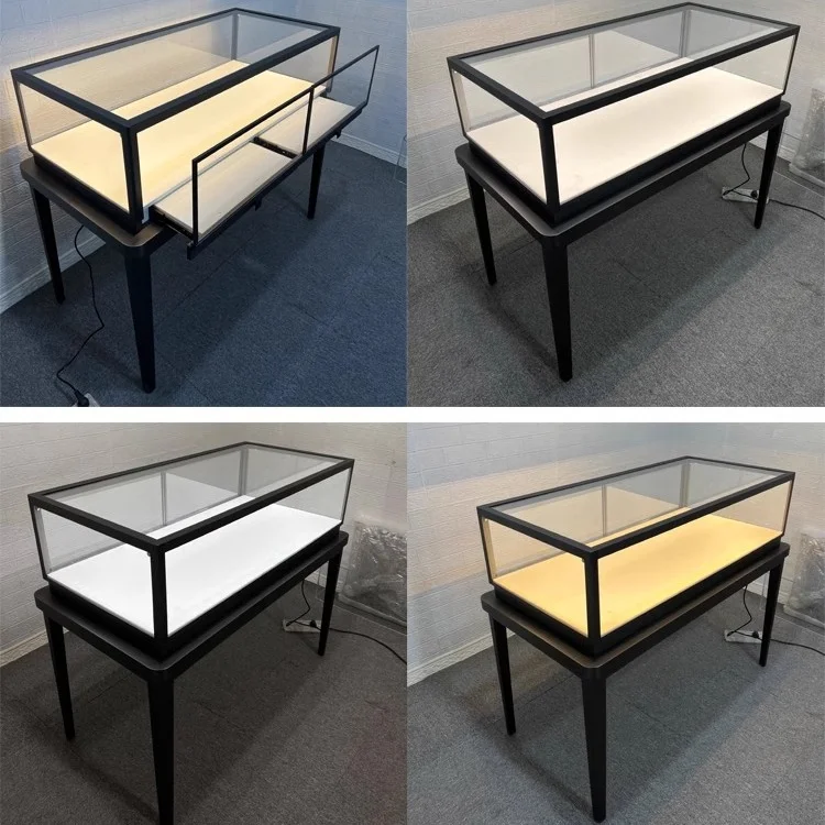 Multifunction Luxury Watch Display Cabinet Specialized Custom Furniture For Jewelry Store