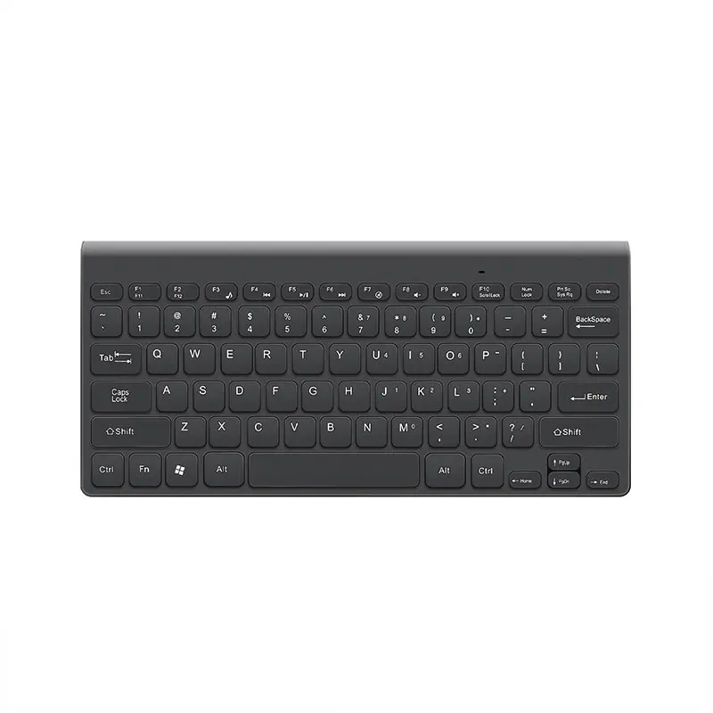 New 2.4G Wireless Office Keyboard Slim Chocolate Keys 78 Keys Mini Keyboard Custom Computer Keyboard for PC Laptop KW-001U