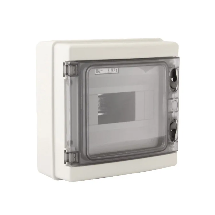 IP66 12 way waterproof plastic distribution boxes Electrical equipment enclosure with CE