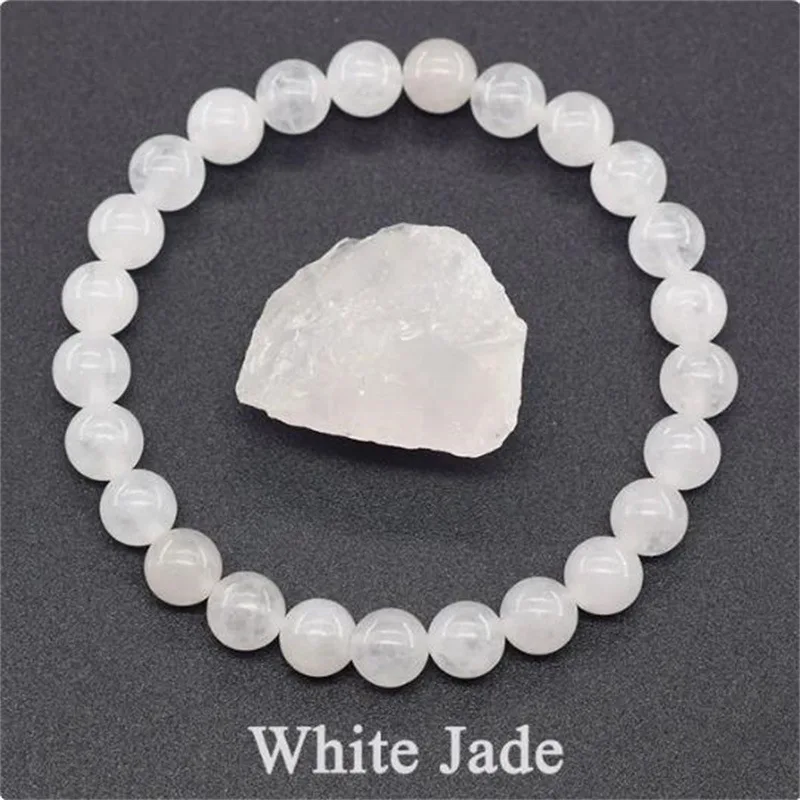 Free Shipping Rosestone Amazon Tiger Eye Crystal 8MM natural stone elastic rope beaded bracelet