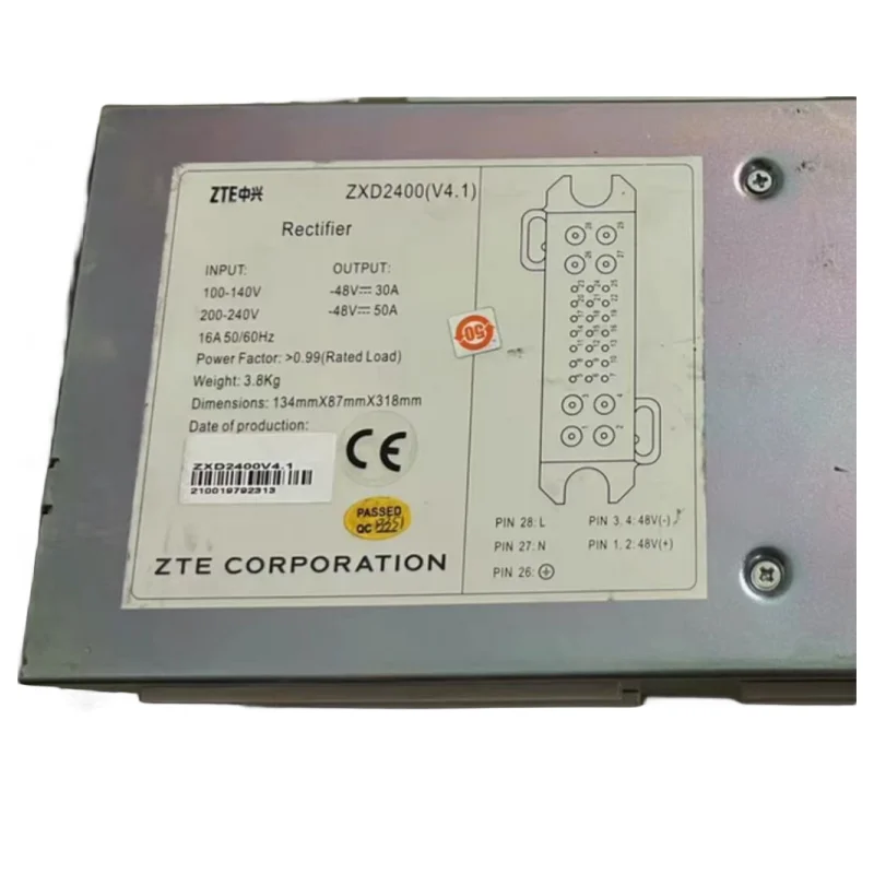 ZTE ZXD2400 V4.1 Rectifier module V4.3