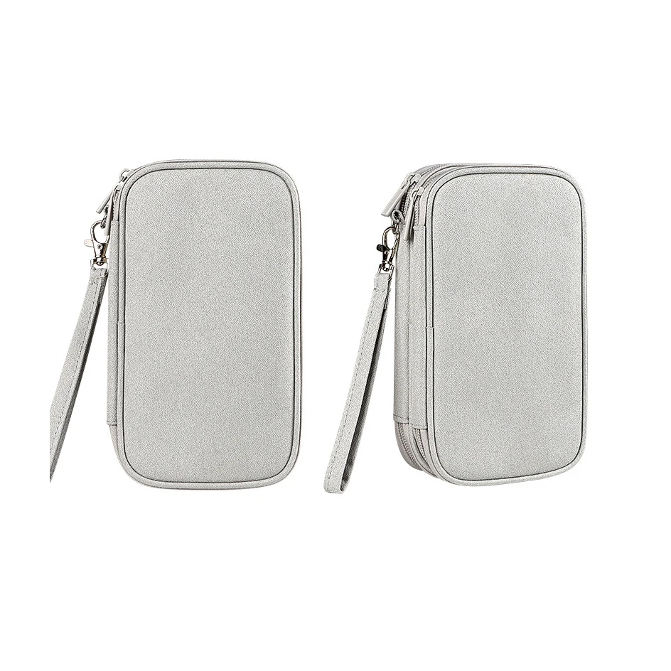 Electronic Accessories Cable Hard Drive Carrying Bag Travel Organizer Manufacturer Zipper Pouch Bag Waterproof Power Bank Case
