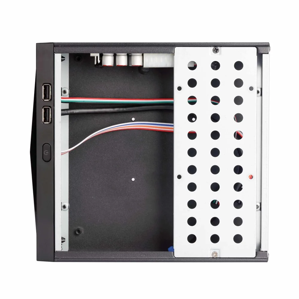 RGeek C01 OEM ODM SECC Cheap Custom Fanless Computer Comput HTPC Mini ITX PC Chassis Tower Case