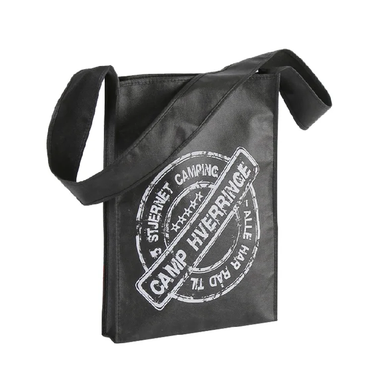 
Рекламная перерабатываемая водонепроницаемая сумка через плечо из нетканого материала с логотипом по хорошей цене 