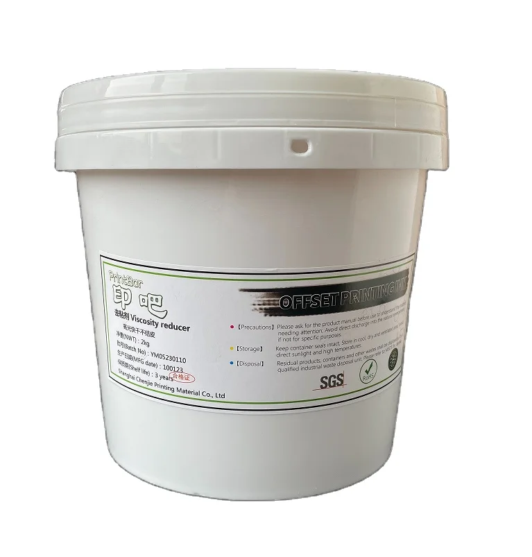 Viscosity reduce agent for inks