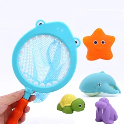 Bath Toys For Kids Shark Fishing Net Baby Water Toy