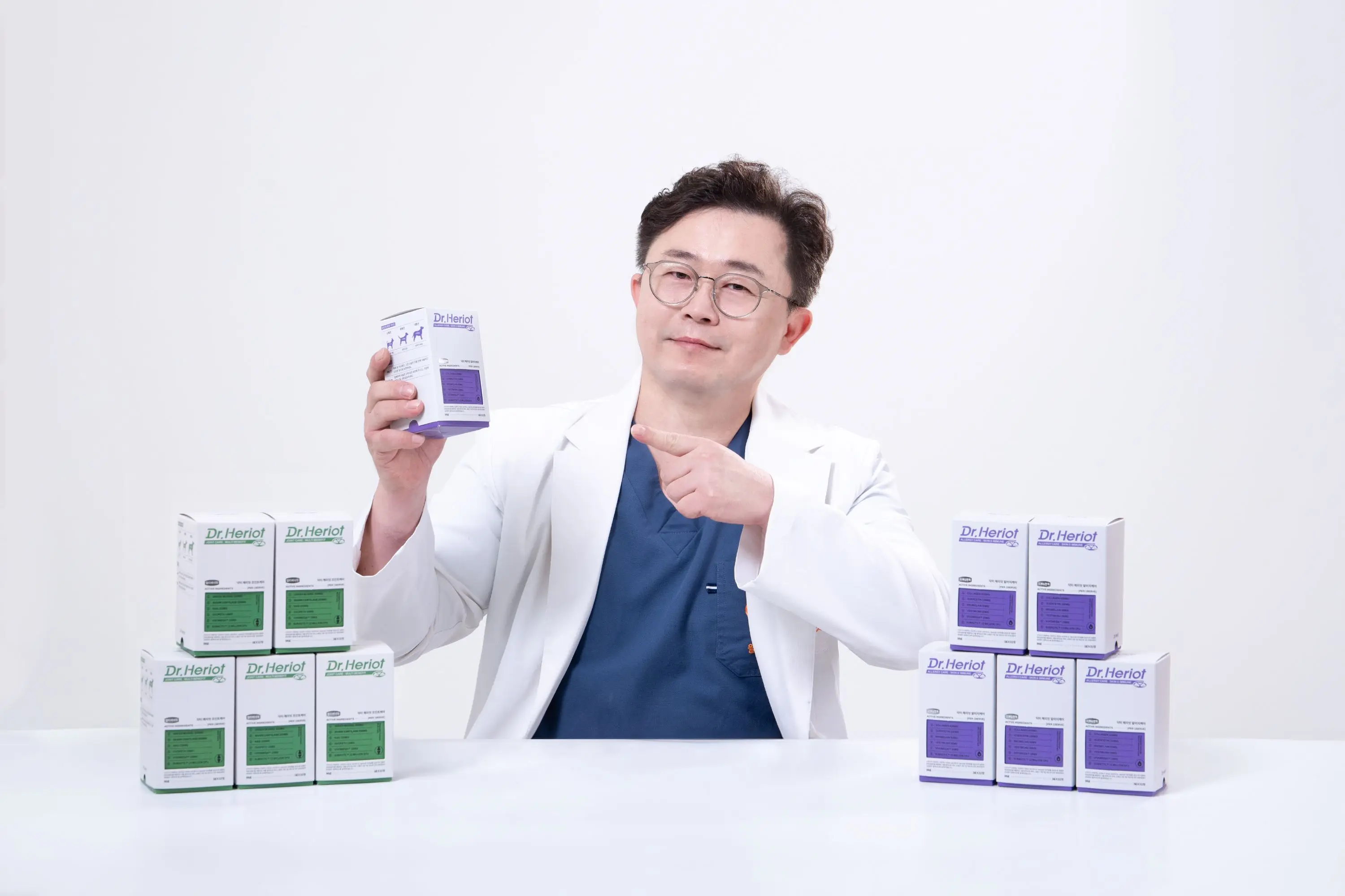 Уход за аллергией Dr. Heriot Новое поступление лидер продаж сделано в Корее продукт оптовая продажа гидролизованный для увлажнения